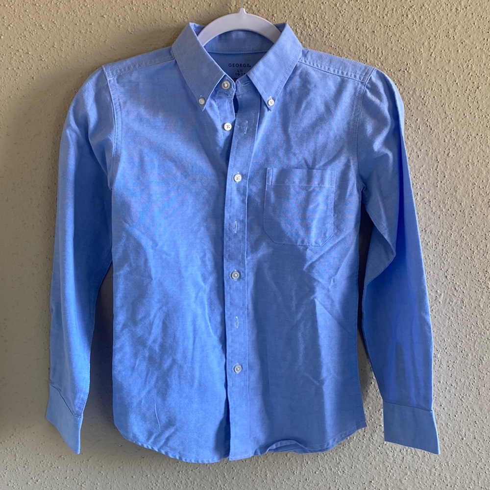 GEORGE BOY SHIRT, Size 10/12, Light Blue Color 💙. - Picture 1 of 4